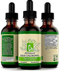 Liquid Chlorophyll Drops for Water, Vegan & Non-GMO, Energy Booster, Concentrate Liquid Drips