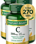 Nature'S Bounty Vitamin C, Supports A Healthy Immune System, Vitamin Supplement, 500Mg, 250 Tablets