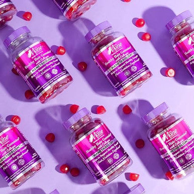 The Mane Choice Manetabolism Drops Healthy Hair Vitamins With Collagen (60 Gummies) Hair Skin And Nails Vitamins, Hair Nutrition Supplements For Women & Men For Longer, Thicker And Healthier Hair