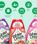 SweetLeaf Water Drops Peach Mango Water Enhancer Sugar Free Sweet Leaf Stevia Water Flavoring Drops 1.62 Oz Ea (Pack of 3)
