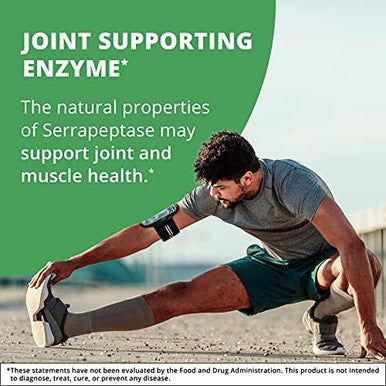 Nutramedix Fitness Plan Supplement Bundle Includes Magnesium Malate For Energy & Athletic Support And Serrapeptase For Joint & Mobility Wellness Fitness Support Supplements 2Piece Capsule Set