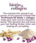 Ogx Thick & Full Biotin & Collagen Conditioner Salon Size 25.4 Ounce Bottle W/ Pump Paraben Sulfate Sustainable Ingredients Nourishing And Strengthening