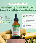 Drops Of Nature Green Tea Extract Liquid Drops (Pineapple 60Ml) & Magnesium Glycinate With Vitamin K2 D3 Drops (Mixed Berry 60 Ml) Vegan Gluten-Free Antioxidant & Daily Mineral Wellness Support