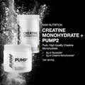 Raw Nutrition Creatine Monohydrate & Unflavored Pre-Workout Powder Bundle