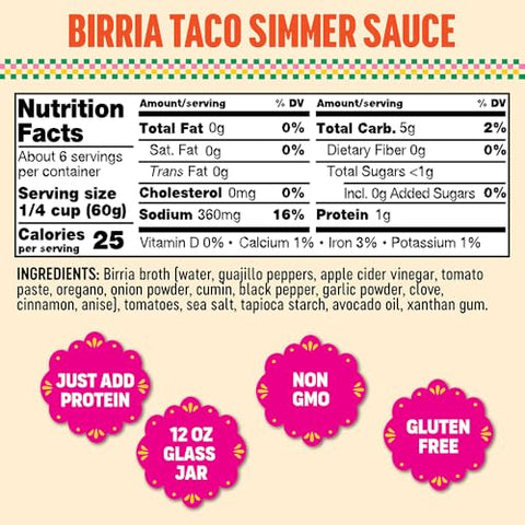 Somos Birria Simmer Sauce, 12 Ounce