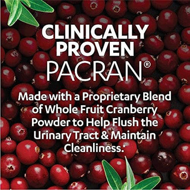 Azo Cranberry Urinary Tract Health 100 Softgels & 50 Caplets 1 Serving = 1 Glass Cranberry Juice Sugar Pacran