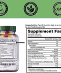Yuve Vegan Multivitamin Gummies For Men And Women - Daily Energy, Strength, Immunity - Vitamin A, C, B3, B6, B12, Biotin & Zinc - Delicious Chewable Supplement - Non-Gmo, Gluten & Gelatin-- 60Ct