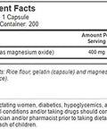 Vitacost Magnesium 400 mg 200 Capsules