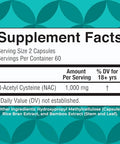 Maryruth'S Organics Nac Supplement N-Acetyl Cysteine 2 Month Supply Nac 1000Mg Per Serving Vegan Capsules Gluthamine Precursor Amino Acid Non-Gmo Gluten Free 120 Count 60 Servings