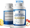 Lukaree 2 Pack Magnesium Complex For Women And Men 4In1 Magnesium Glycinate Citrate Malate Taurate Magnesium Supplement For Relaxation Sleep & Focus 60 Days Supply