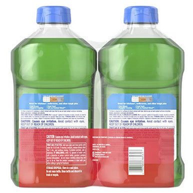 Mr. Clean Liquid All Purpose Multi-Surface Cleaner With Gain Original - 45 Ounce Each Bottle (Pack Of 2) (Total 90 Fl Oz)