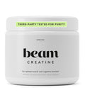 Beam Creatine Monohydrate Powder 5g Micronized Creatine Monohydrate Third Party Tested Creatine for Women & Men Muscle Strength Growth Recovery & Cognitive Support Unflavored 30 Servings