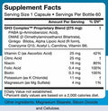 Nattura G-H3 Ultra Ultimate Antioxidant Formula - NEW Improved Anti-Aging Complex (Ginkgo Biloba R-Alpha Lipoic Acid Coenzyme Q10 Acetyl L-Carnitine Vitamin B6) - 60 Caps