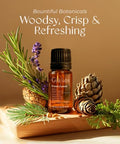 Gya Labs Fresh Forest Essential Oil Blend For Diffuser - Fresh Forest Oil For Aromatherapy Candle & Diy - 100 Pure Natural Ingredients Of Rosemary Pine Needle Cedarwood & Thuja(0.34 Fl Oz)