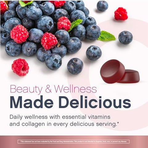 Neocell Womens Multivitamin Gummy 80 Gummies Multi With Advanced Collagen With Essential Minerals Berry Flavor