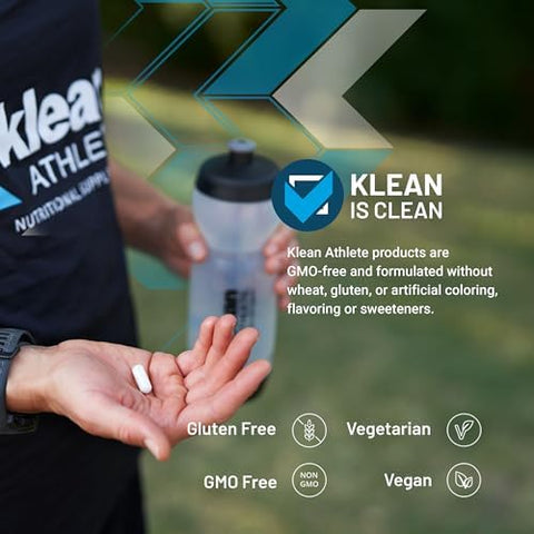 Klean ATHLETE Klean Calcium Citrate for Bone Health and Density Bone Support for Sports* Gluten Free Vegan and NonGMO 120 Capsules