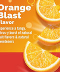 EmergenC Chewable Vitamin C 1000Mg With B Vitamins And Antioxidants Tablet (40 Count Orange Blast Flavor) Dietary Supplement