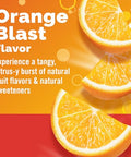 Emergen-C Chewable Vitamin C 1000Mg With B Vitamins And Antioxidants Tablet (40 Count Orange Blast Flavor) Dietary Supplement