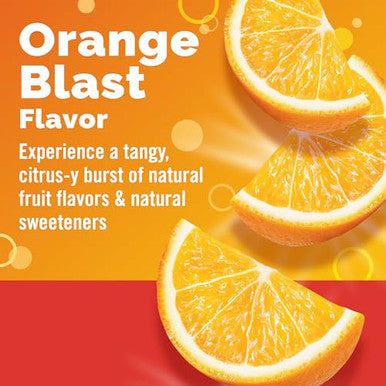 Emergen-C Chewable Vitamin C 1000Mg With B Vitamins And Antioxidants Tablet (40 Count Orange Blast Flavor) Dietary Supplement