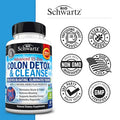 Bioschwartz 15 Day Cleanse For Colon And Gut Health Plus Cold Pressed Mct Coconut Oil Capsules (2 Month Supply)
