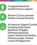 Rainbow Light Counter Attack Immune Support, Dietary Supplement Provides Immune Support, With Vitamin C, Zinc And 3 Targeted Herbal Blends, Vegan And Gluten Free, 90 Count