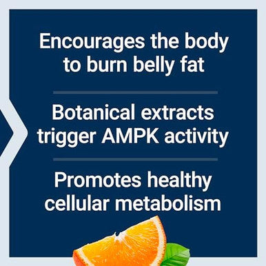 Life Extension Ampk Metabolic Activator, Hesperidin, G. Pentaphyllum, Fight Unwanted Belly Fat & Revitalize Cellular Metabolism, Gluten-Free, Non-Gmo, 30 Vegetarian Tablets