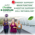 Lifeable Vitamin B Complex Gummies for Adults with Vitamin C Great Tasting Vitamin B Gummies for Energy and Nerve System Vegan B Complex Vitamins for Women Men 90 Gummies