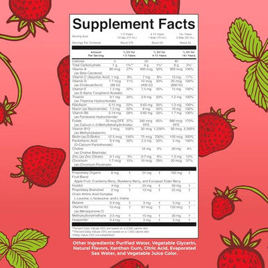 Maryruth's Liquid Morning Multivitamin (Strawberry) & Liquid Nighttime Multimineral (Coconut 15Oz