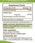 Secrets of the Tribe Fingerroot Tincture Alcohol Extract, High-Potency Herbal Drops, Tincture Made from Fingerroot (Boesenbergia rotunda) Dried Root 4 oz