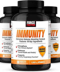 Force Factor Immunity Immune Support Booster 1000Mg Of Vitamin C Plus Vitamin D Zinc Probiotics Quercetin Antioxidants And Ecea For Immune Health Defense 90 Tablets