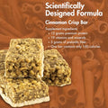 Biocare High Protein Snack Bar, Provides 15g Essential Protein, 5g Dietary Fiber, Cinnamon Crisp (7 Count)