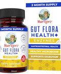 Maryruth's Gut Flora Health+ Enzymes 60 Capsules