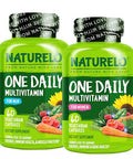 Naturelo One Daily Multivitamin For Women 60 Capsules And One Daily Multivitamin For Men 60 Capsules 2 Month Supply Bundle