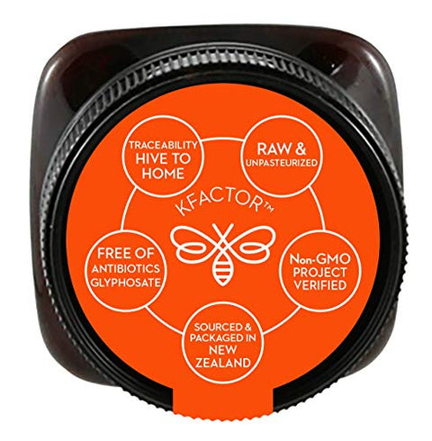 Wedderspoon Raw Premium Manuka Honey KFactor 16+, 17.6 Ounce & Organic Manuka Honey Drops, Ginger + Echinacea, Unpasteurized, Genuine New Zealand Honey, Perfect Remedy For Dry Throats, 4.0 Ounce