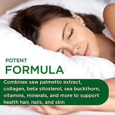 Emerald Labs Collagen Health - Hydrolyzed Collagen For Healthy Hair, Skin & Nails With Saw Palmetto & Beta-Sitosterol - Also Supports Immune & Adrenal Health - 90 Vegetable Capsules (30-Day Supply)