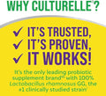 Culturelle Pro Strength Daily Probiotic Capsules Probiotics For Men & Women 60 Count 2 Months Culturelle Baby Immune & Digestive Support Probiotic Vitamin D Drops 0-12 Months 30 Day Supply 9Ml