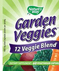 Nature's Way Garden Veggies Veggie Blend 60 Capsules