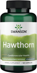 Swanson Hawthorn Extract (Standardized) 250 Milligrams 120 Capsules