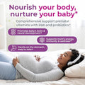Naturegenx Methyl Prenatal With Probiotics Prenatal Vitamins For Women With Iron Methyl Folate Ginger Active B12 & 28 Nutrients Vegan Non-Gmo Gluten-Free 60 Capsules (1-Month Supply)