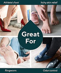 Athletes Foot Spray Extra Strength Natural Ingredients Itchy Skin Relief Ringworm Jock Itch Odor Apple Cider Vinegar Remedy For Men Women Marie Originals
