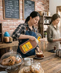 Bulk Honey - 6 LBS - Half Gallon of Raw Honey - Pure Unfiltered Delicious Healthy