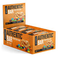 Authentic Bar Peanut Butter Candy Protein Bars Tasty Meal Replacement Energy Bars w/ 16g Whey Protein Isolate Natural Sugars from Pure Honey Healthy Fat Peanut Butter Foundation 12 Pack