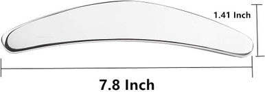 Medical Grade Stainless Steel Gua Sha Guasha Massage Soft Tissue Therapy Used For Back, Legs, Arms,Neck,Shoulder (A)