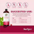 MaryruthS Liquid Morning Multivitamin Raspberry (32Oz) and Iron Liquid Supplement (Berry) Clean Label Project Verifieda' Vegan NonGmo SugarFree Energy Beauty and Overall Health