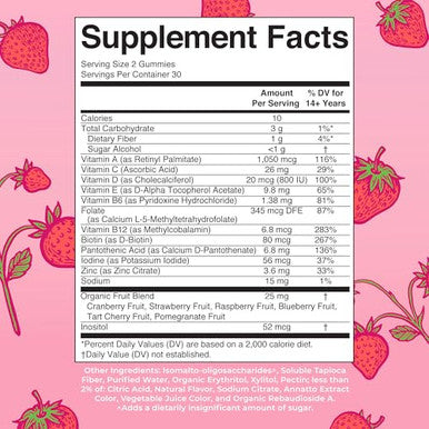 Maryruth's Multivitamin Gummies For Women (Strawberry) & Liquid Nighttime Multimineral (Pineapple)