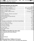Greeniche Multivitamin for Kids 60 Tablets For Children
