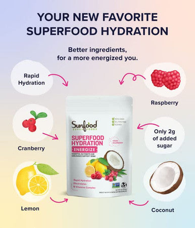 Sunfood Hydration - Energize.