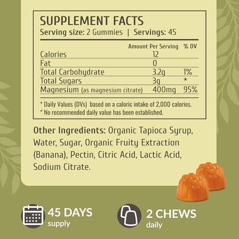Herbamama Magnesium And Iodine Kit - Bundle Of 400 Mg Magnesium Citrate & Potassium Iodine With Zinc Selenium Gummies - Vegan Non Gmo Gelatin- - 2 Pack