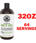 Left Coast Performance 32oz MCT Oil and 1lb Multi Collagen