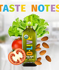 O-Live & Co. Premium Organic Extra Virgin Olive Oil | First Cold-Pressed | Non-GMO | 33 fl oz Bottle